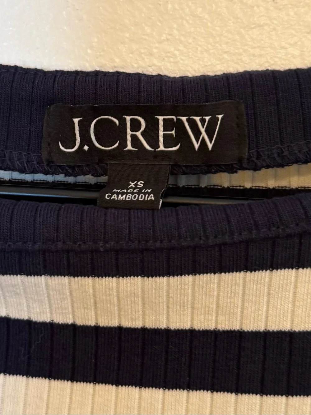J.crew Knit boatneck midi dress in stripe - Picture 4 of 8